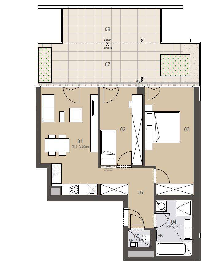 Plan, 1090, Nordbergs 7_2_Turm_TOP 24