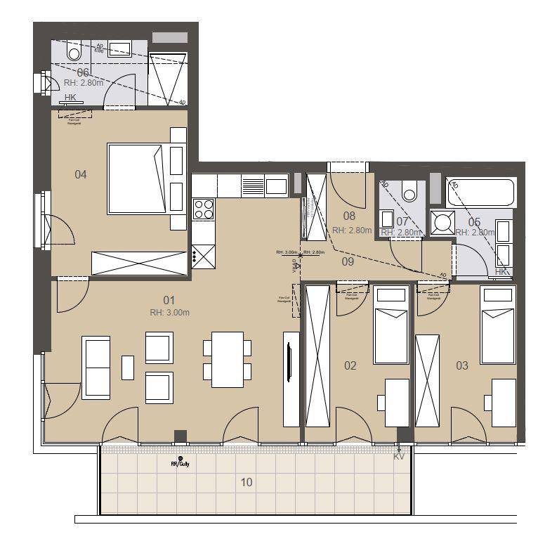 Plan, 1090, Nordbergs 7_2_Turm_TOP 38