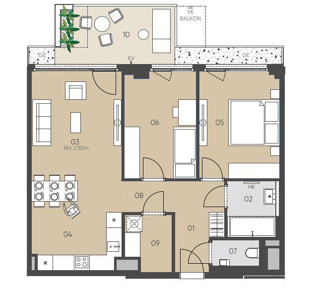 Plan_1090, Nordbergs 13_TOP 121