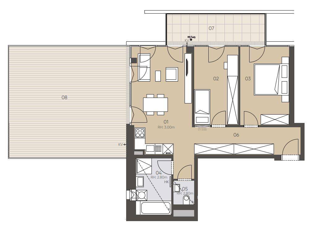 Plan, 1090, Nordbergs 7_2_Turm_TOP 27