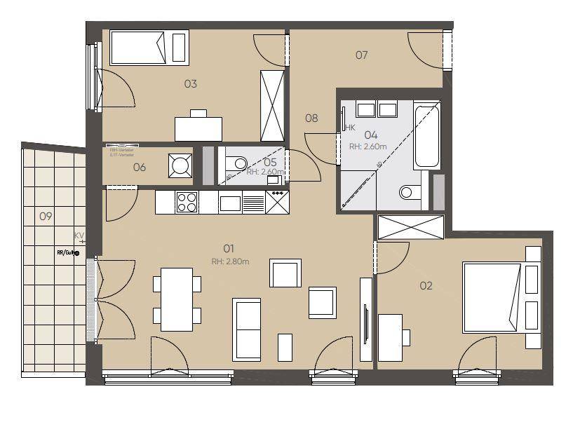 Plan, 1090, Nordbergs 9_1_Riegel_TOP 41