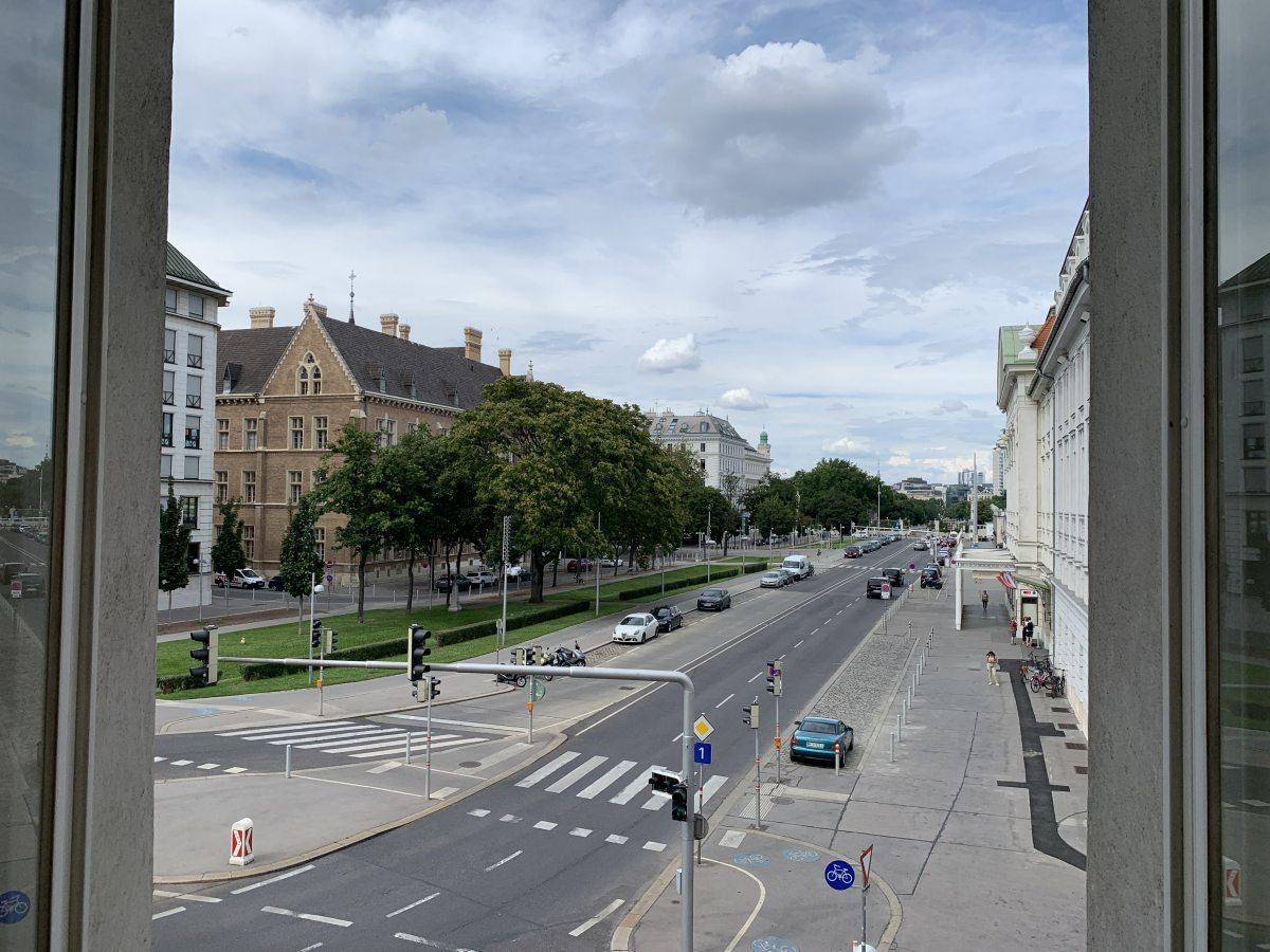 Ausblick straßenseit