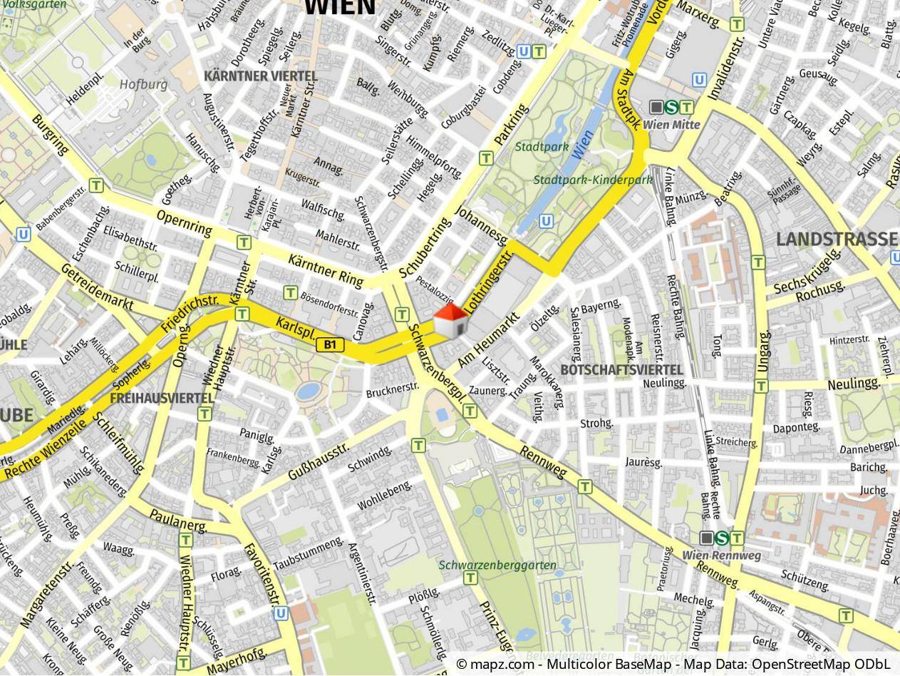 Geolyzer Kartenausschnitt