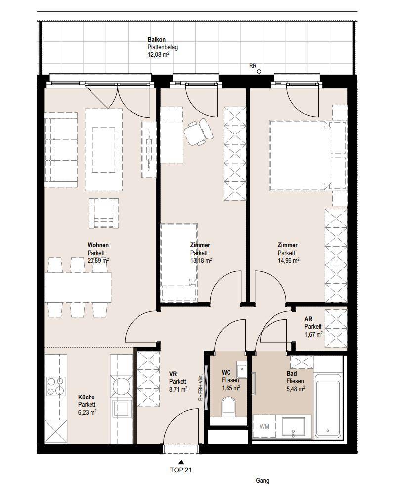 Plan_1020, Lassalles 7_TOP 21