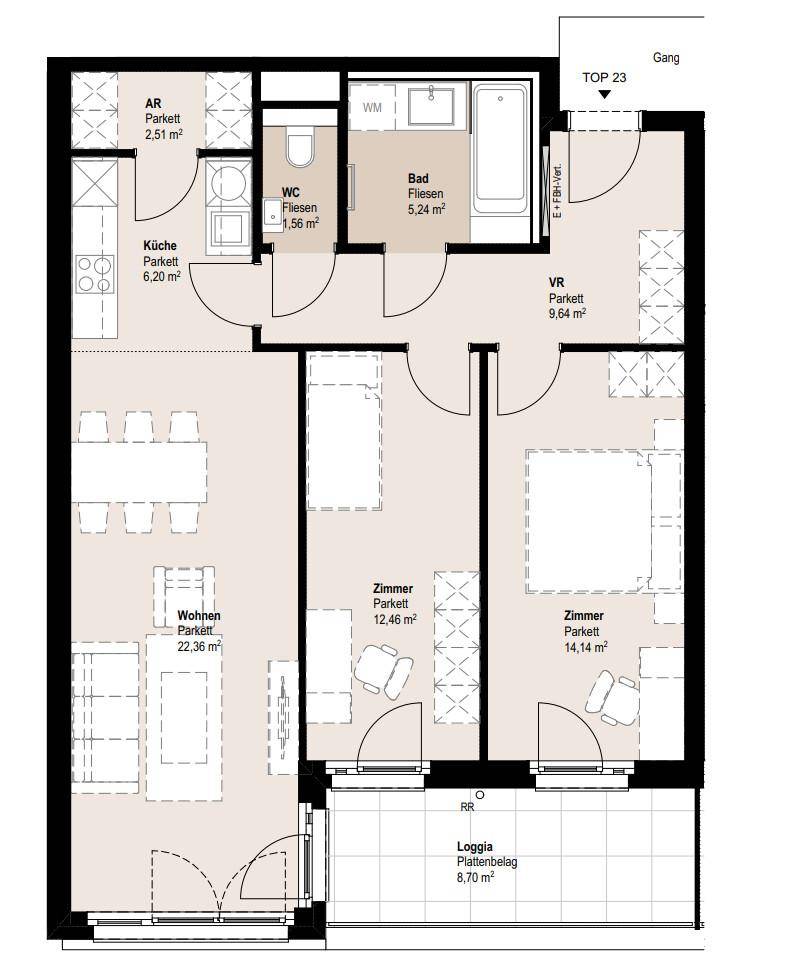 Plan_1020, Lassalles 7_TOP 23