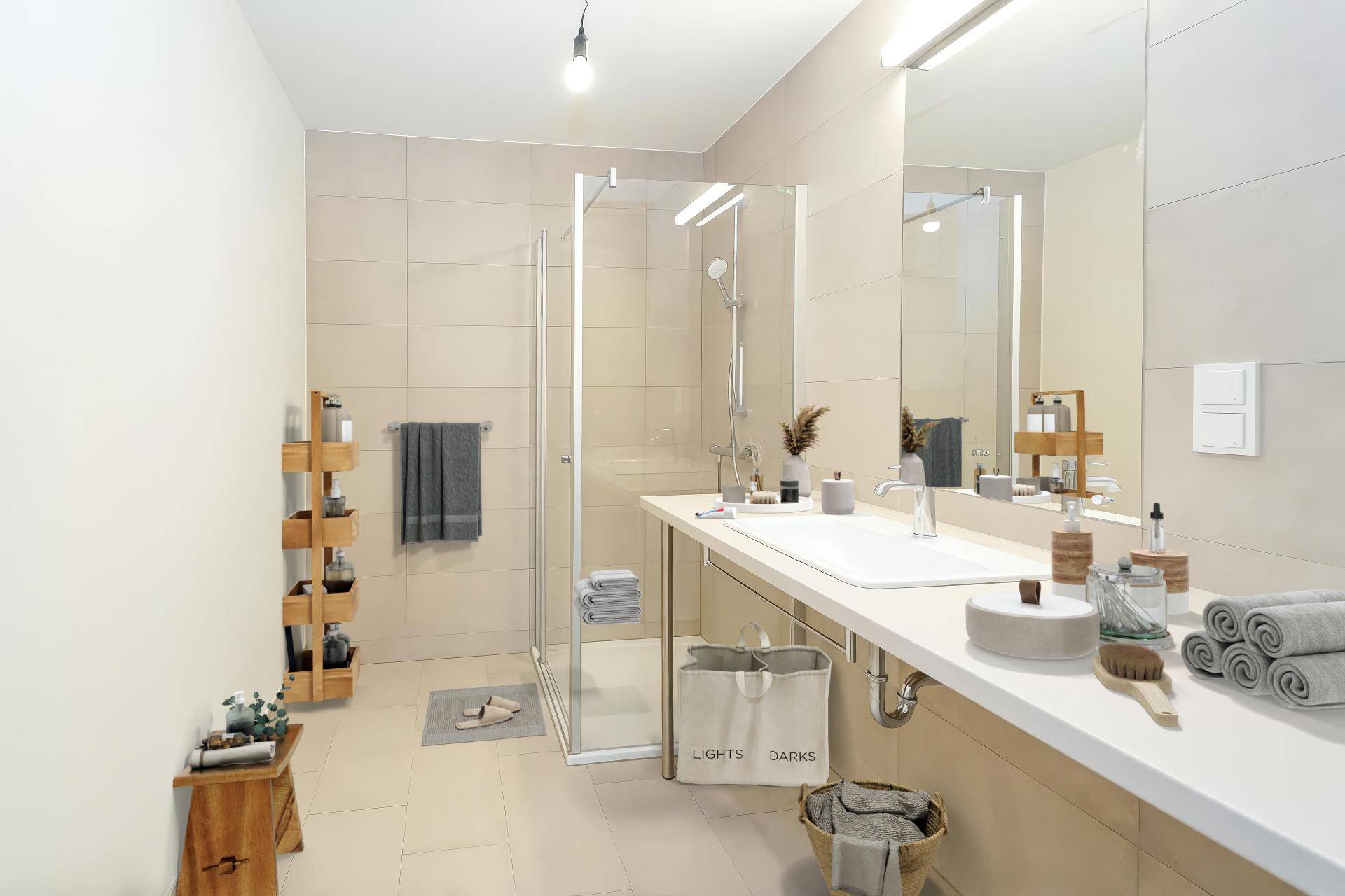 Rendering Badezimmer