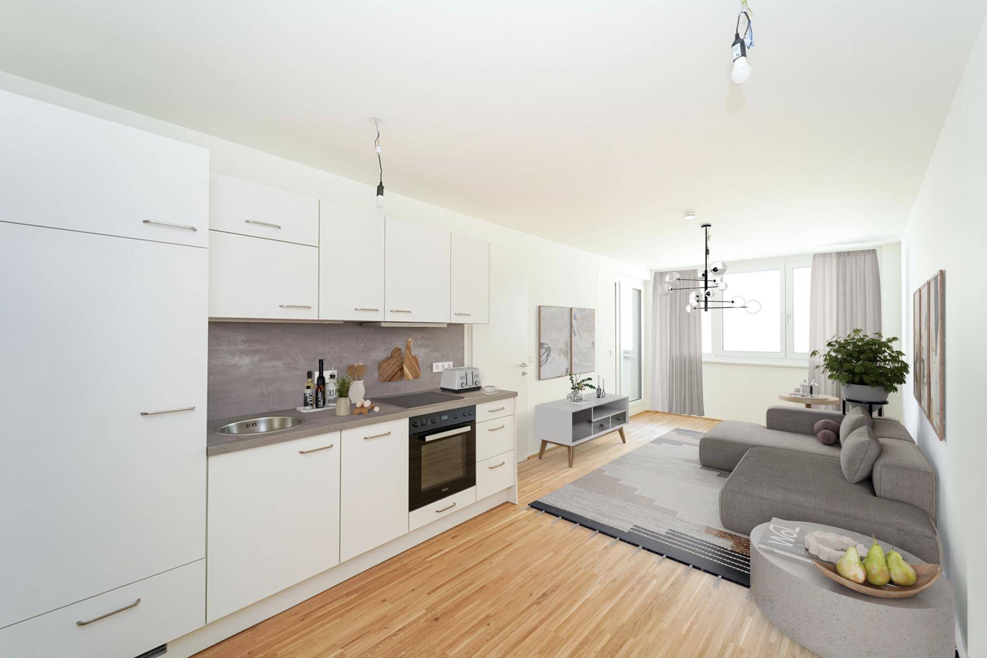Rendering Wohnraum