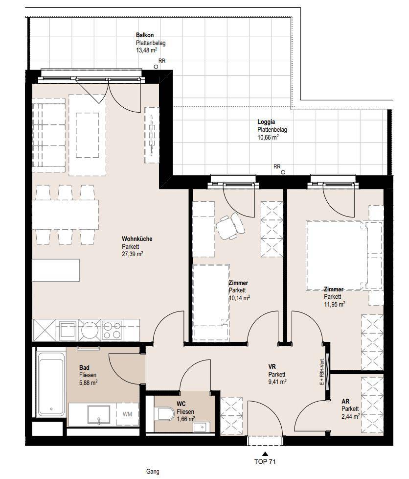 Plan_1020, Lassalles 7_TOP 71
