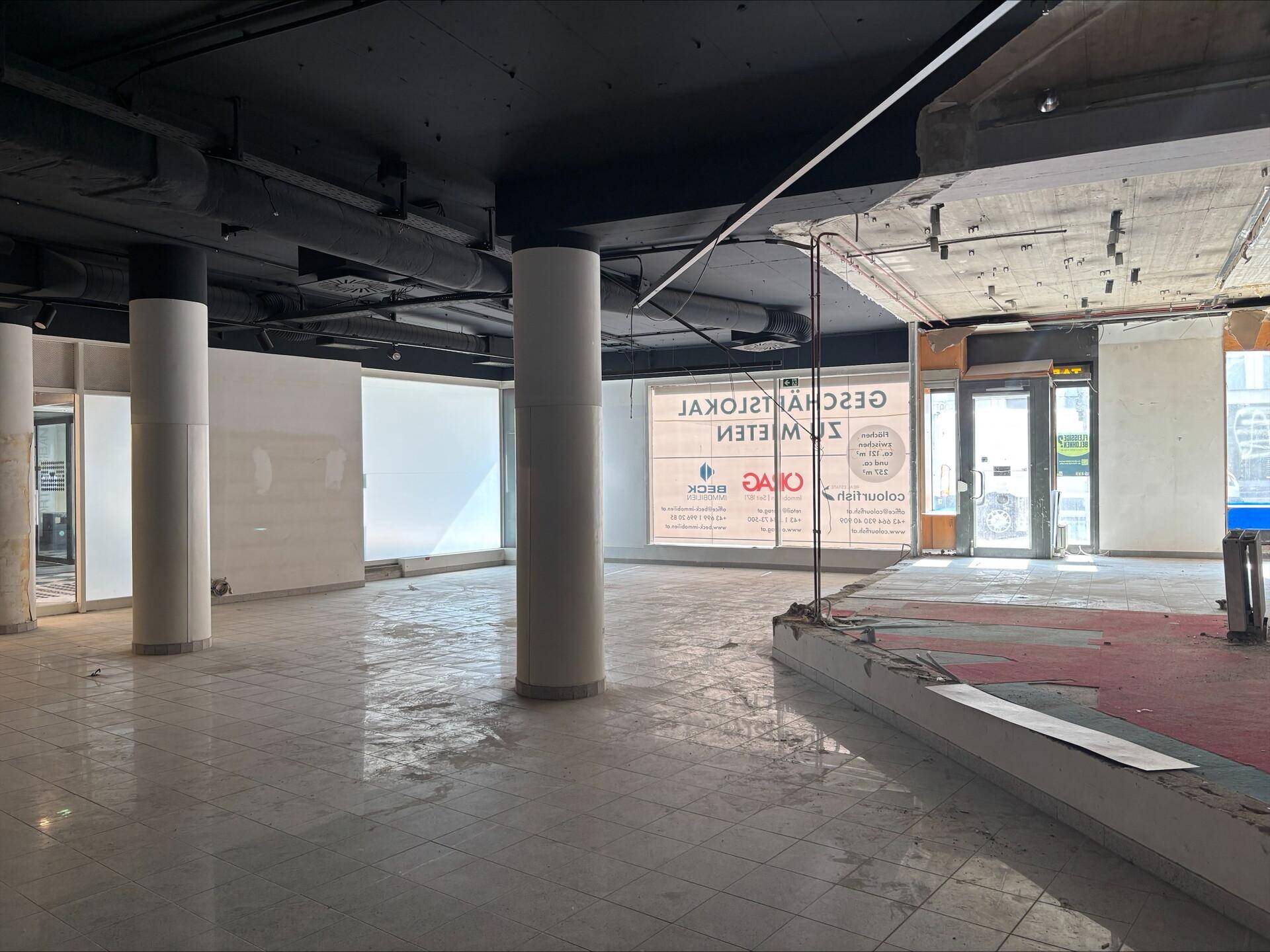 Geschäftsfläche mit Außenpräsenz in der Galerie Wieden zu mieten! - Więcej