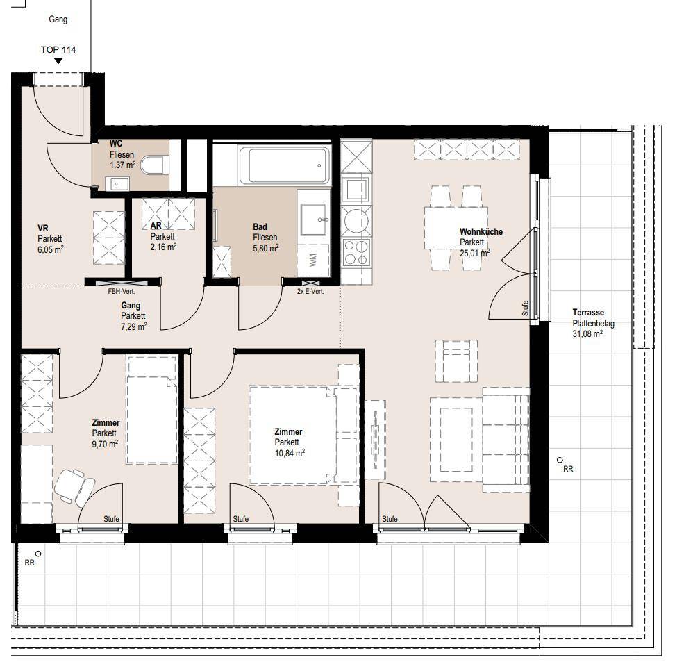 Plan_1020, Lassalles 7_TOP 114