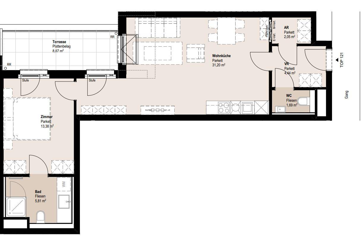 Plan_1020, Lassalles 7_TOP 121
