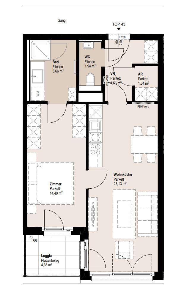 Plan_1020, Lassalles 7_TOP 43