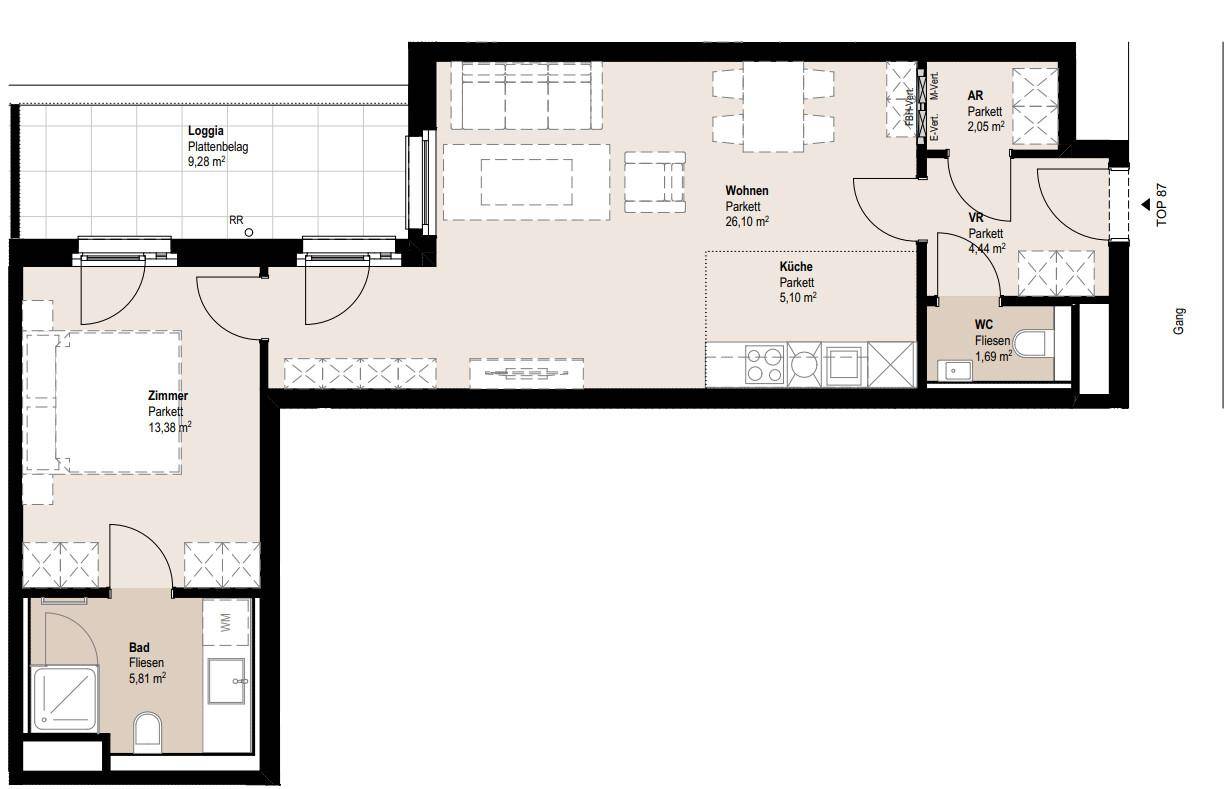 Plan_1020, Lassalles 7_TOP 87