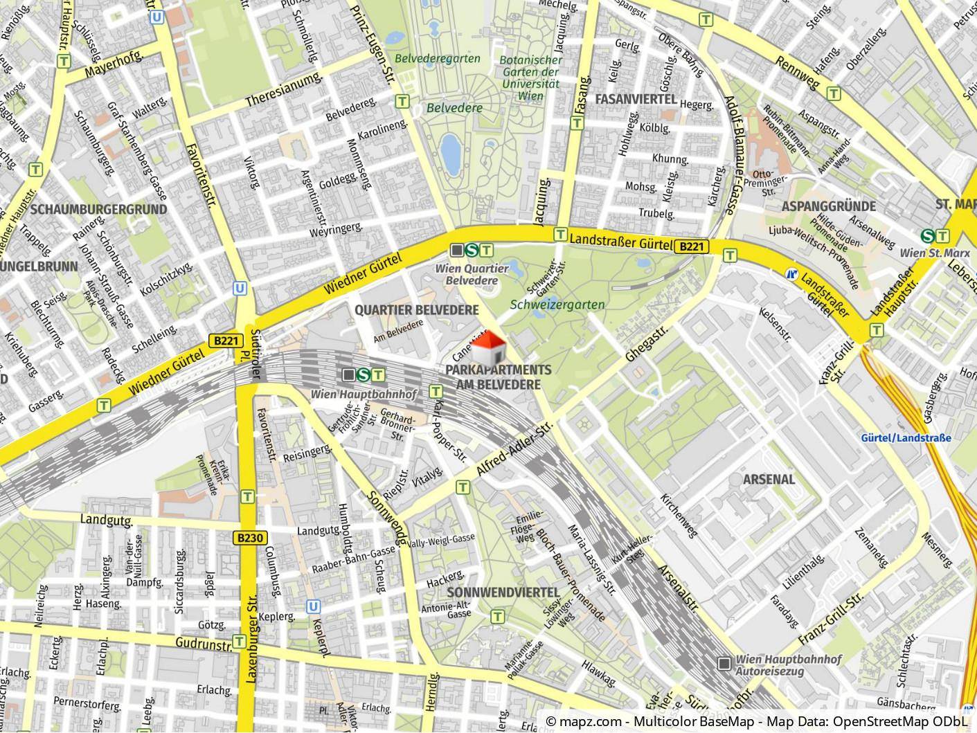 Lageplan