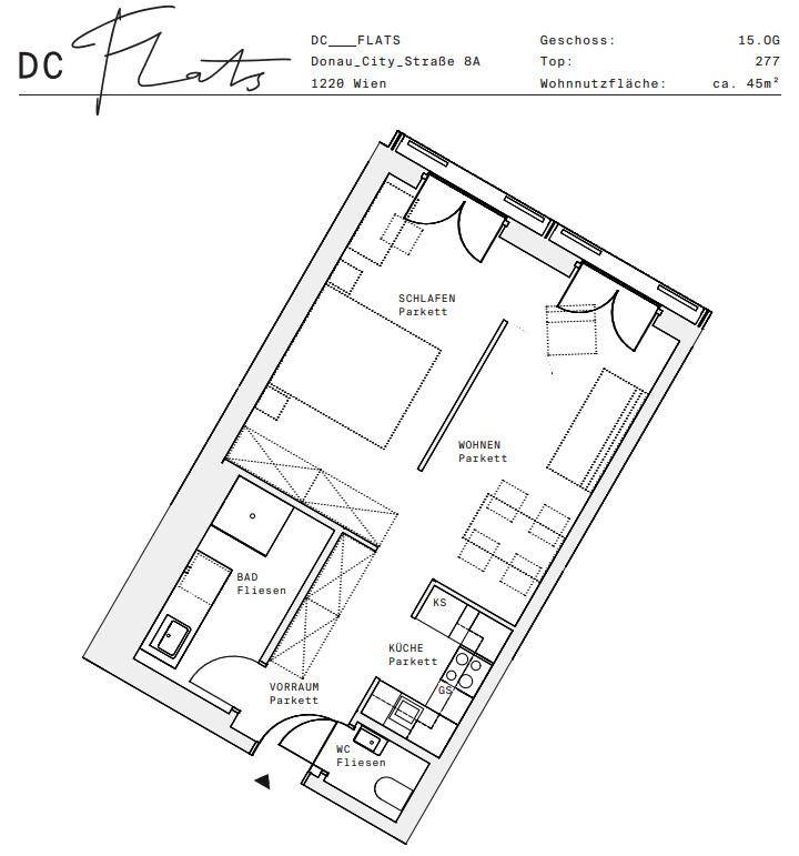 Plan_1220, Donau City S 8A_OG15TOP 277