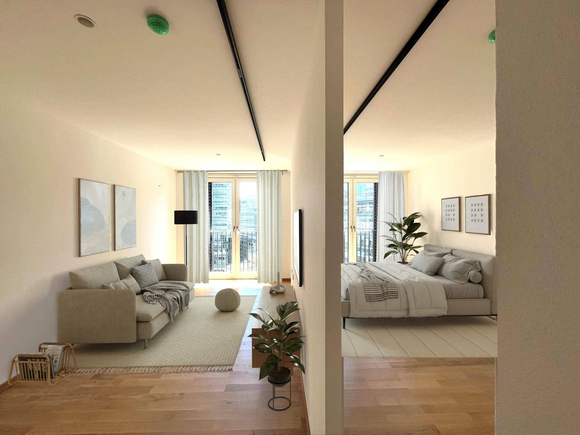 1,5 Zimmer Beispiel