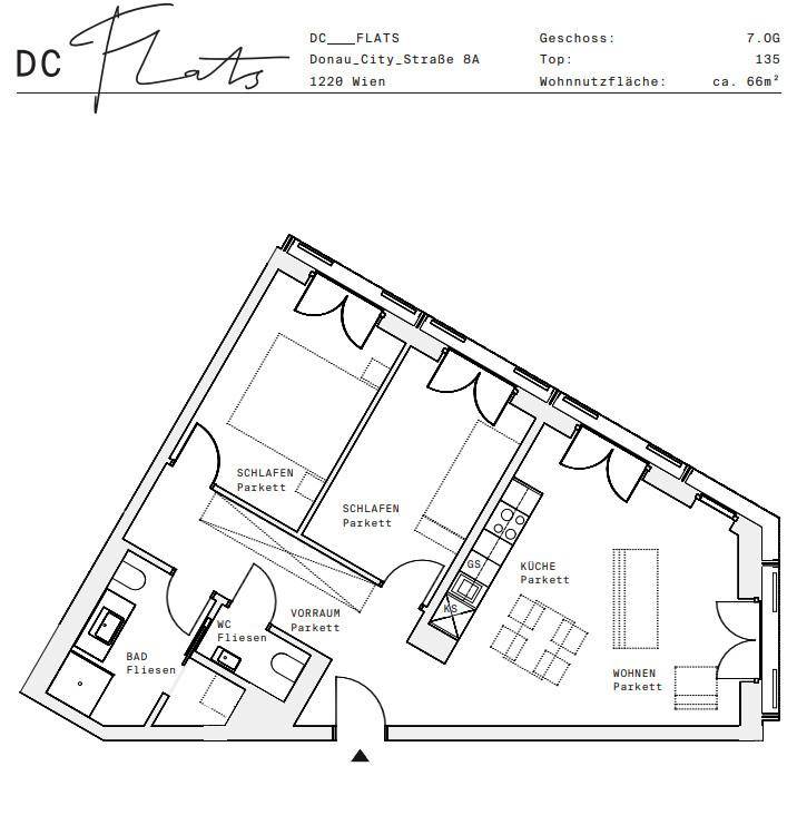 Plan_1220, Donau City S 8A_OG07_TOP 135