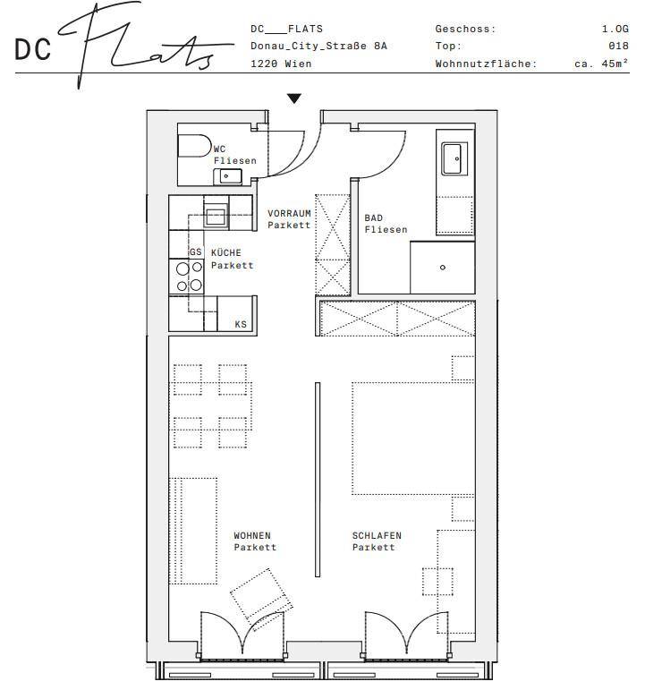 Plan_1220, Donau City S 8A_OG01_TOP 018