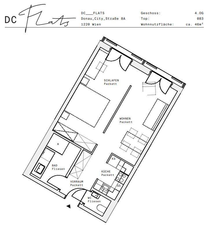 Plan_1220, Donau City S 8A_OG04_TOP 083