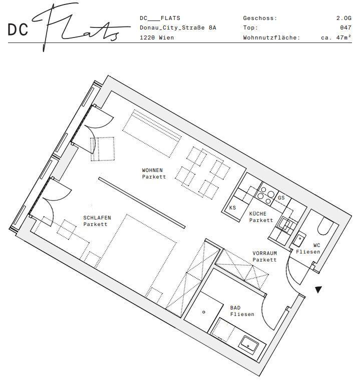 Plan_1220, Donau City S 8A_OG02_TOP 047