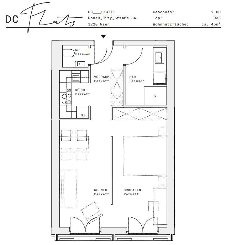 Plan_1220, Donau City S 8A_OG02_TOP 033