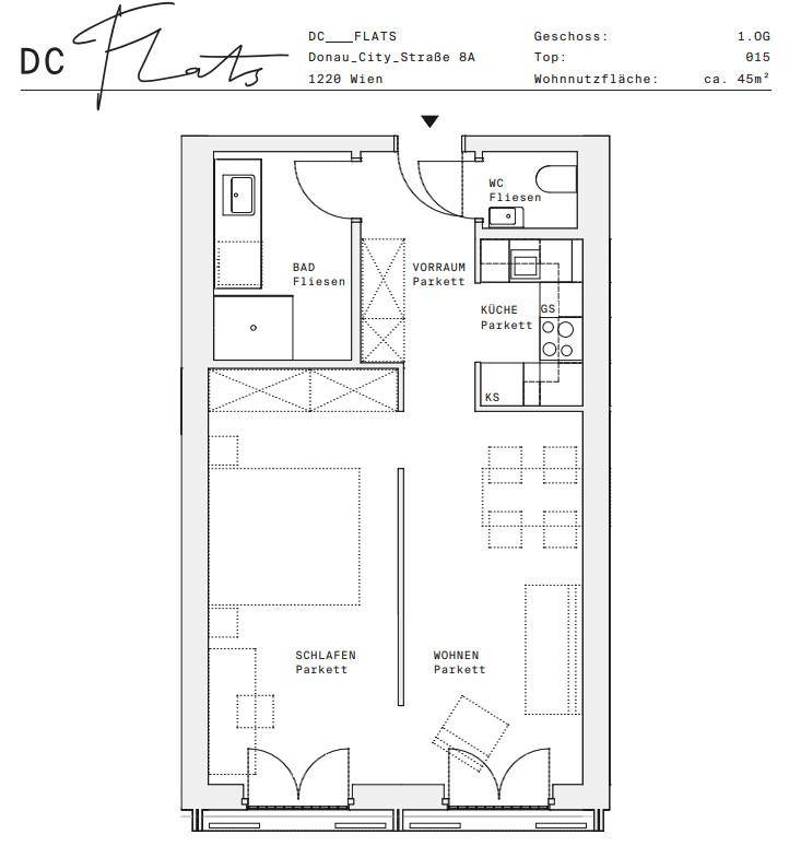 Plan_1220, Donau City S 8A_OG01_TOP 015
