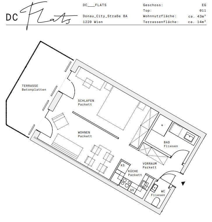 Plan_1220, Donau City S 8A_EG_TOP 011