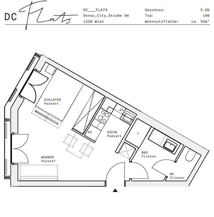 Plan_1220, Donau City S 8A_OG05_TOP 106