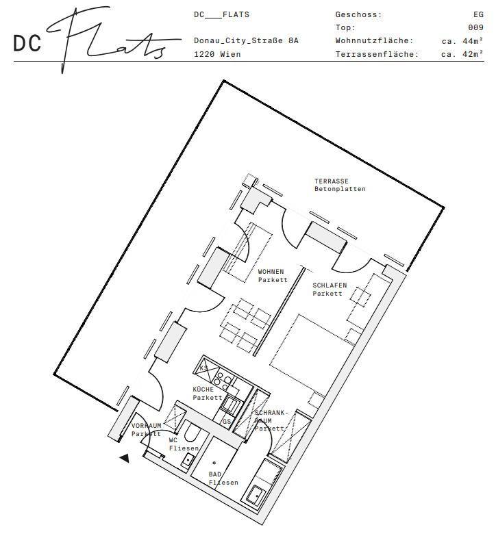 Plan_1220, Donau City S 8A_EG_TOP 009
