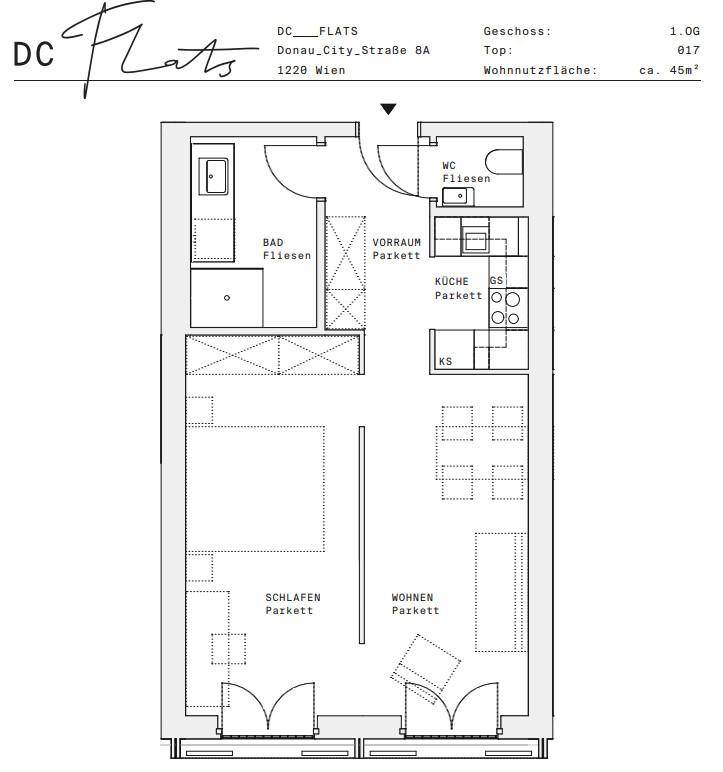 Plan_1220, Donau City S 8A_OG01_TOP 017