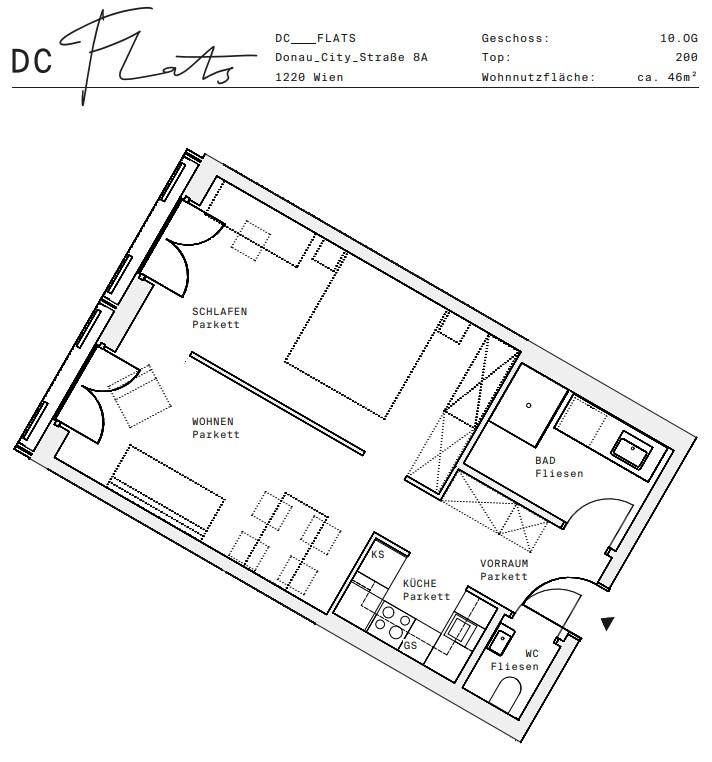 Plan_1220, Donau City S 8A_OG10_TOP 200