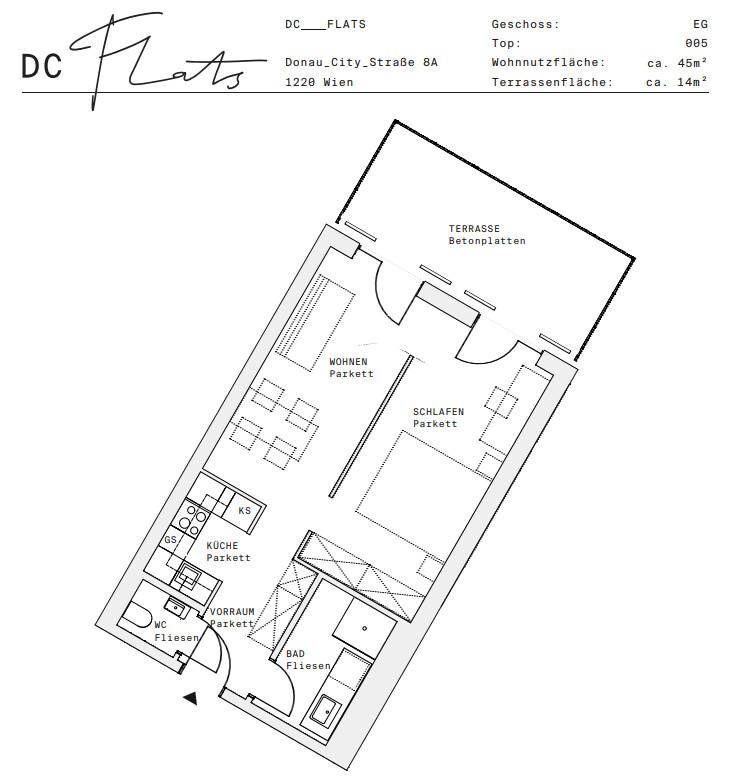Plan_1220, Donau City S 8A_EG_TOP 005