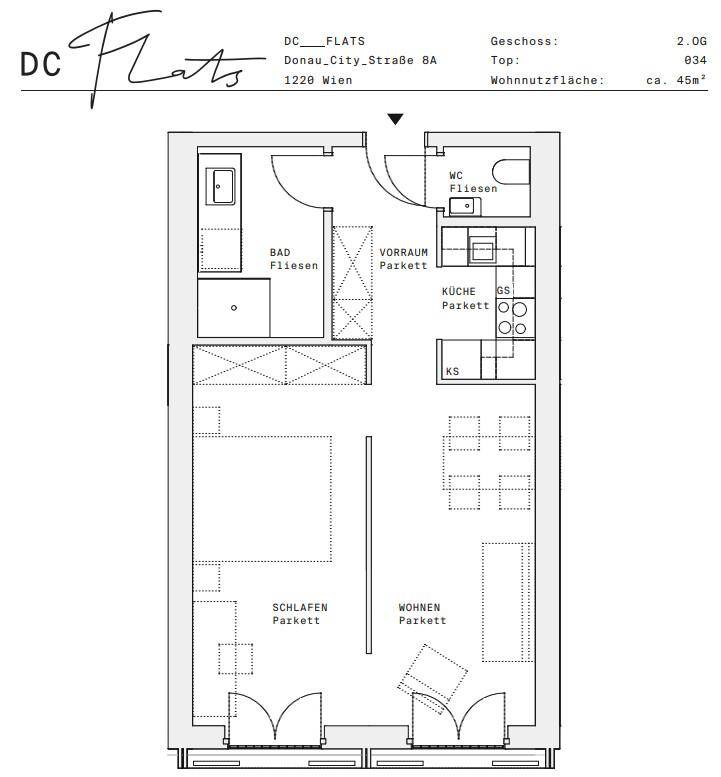 Plan_1220, Donau City S 8A_OG02_TOP 034