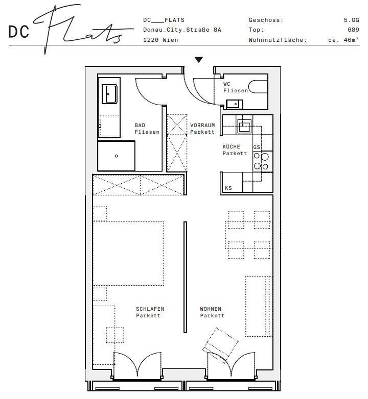 Plan_1220, Donau City S 8A_OG05_TOP 089