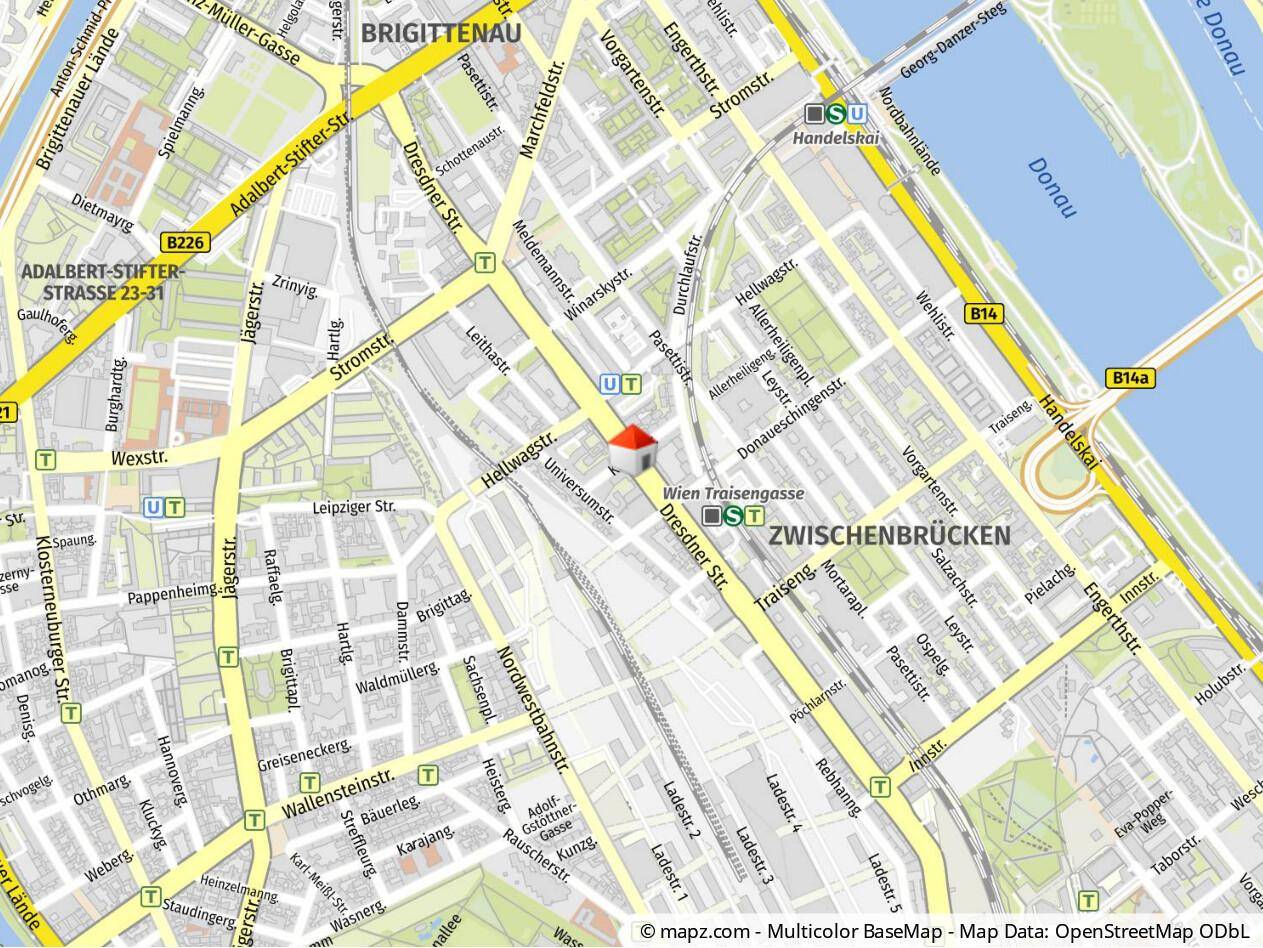 Geolyzer Kartenausschnitt