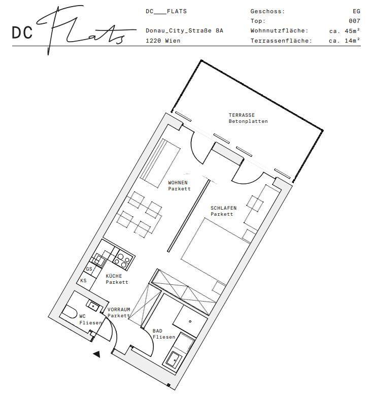 Plan_1220, Donau City S 8A_EG_TOP 007