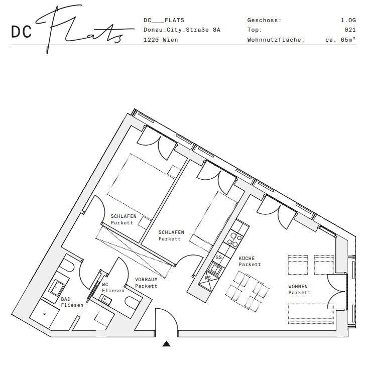 Plan_1220, Donau City S 8A_OG01_TOP 021