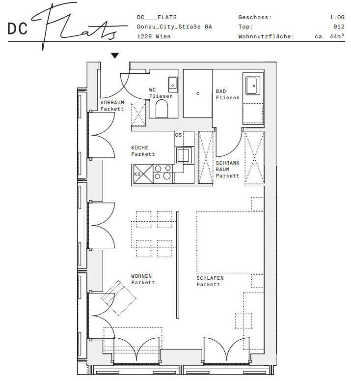 Plan_1220, Donau City S 8A_OG01_TOP 012