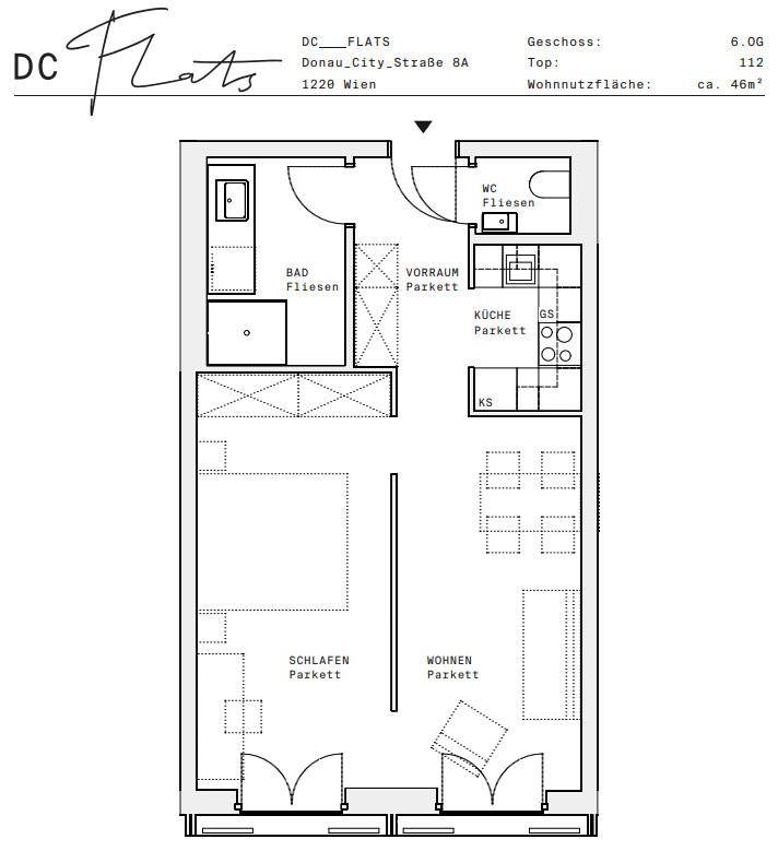 Plan_1220, Donau City S 8A_OG06_TOP 112