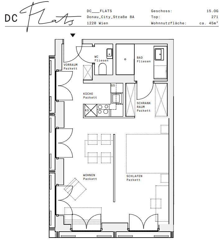 Plan_1220, Donau City S 8A_OG15TOP 271