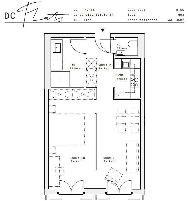 Plan_1220, Donau City S 8A_OG05_TOP 093