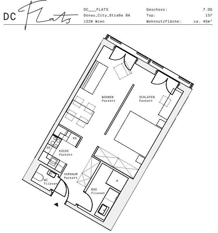 Plan_1220, Donau City S 8A_OG07_TOP 137
