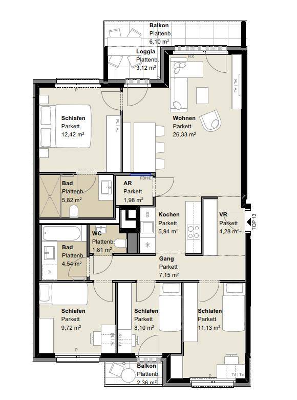 Plan_1110, Grillg 12_Top 13