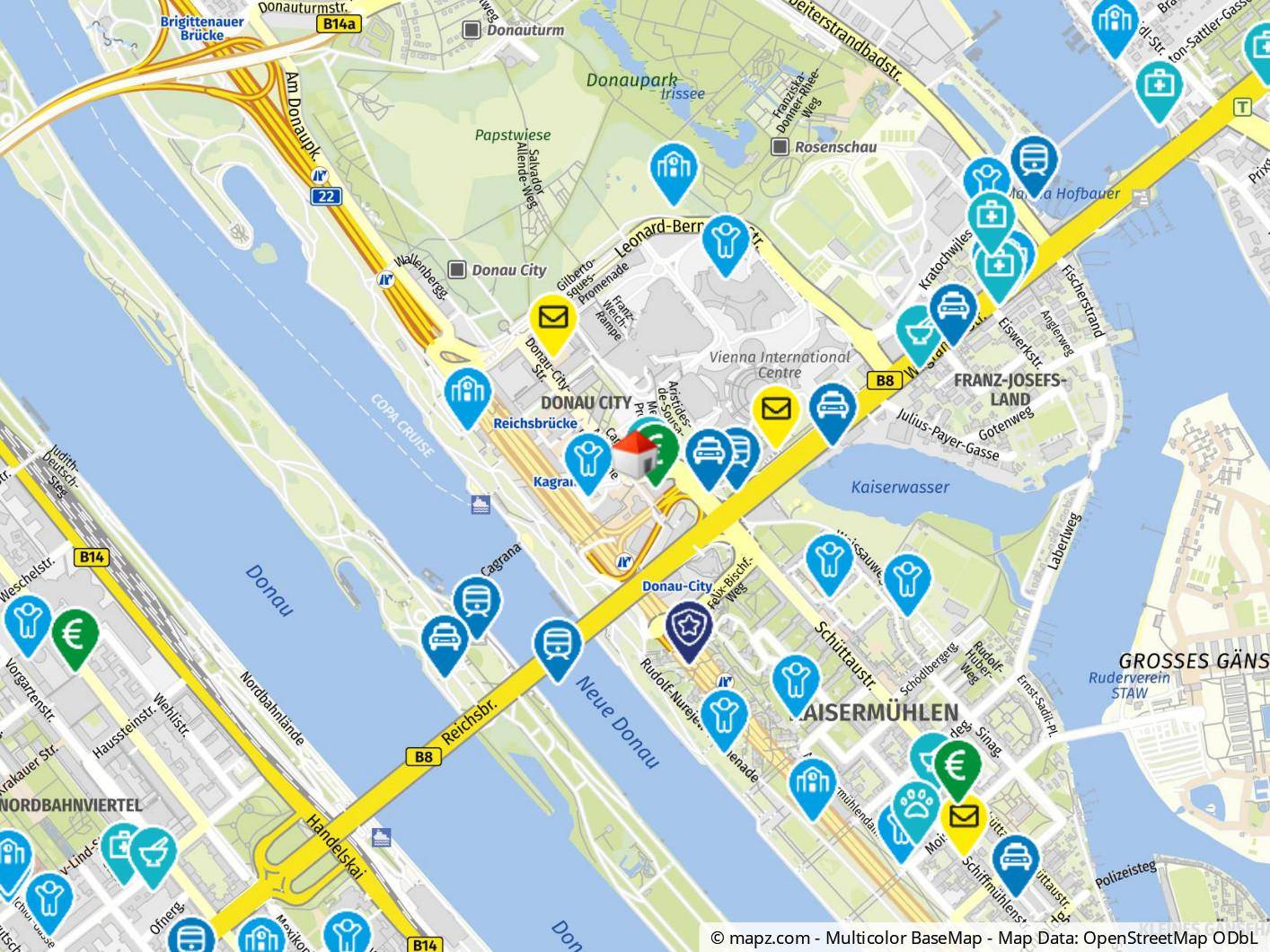 Geolyzer Kartenausschnitt