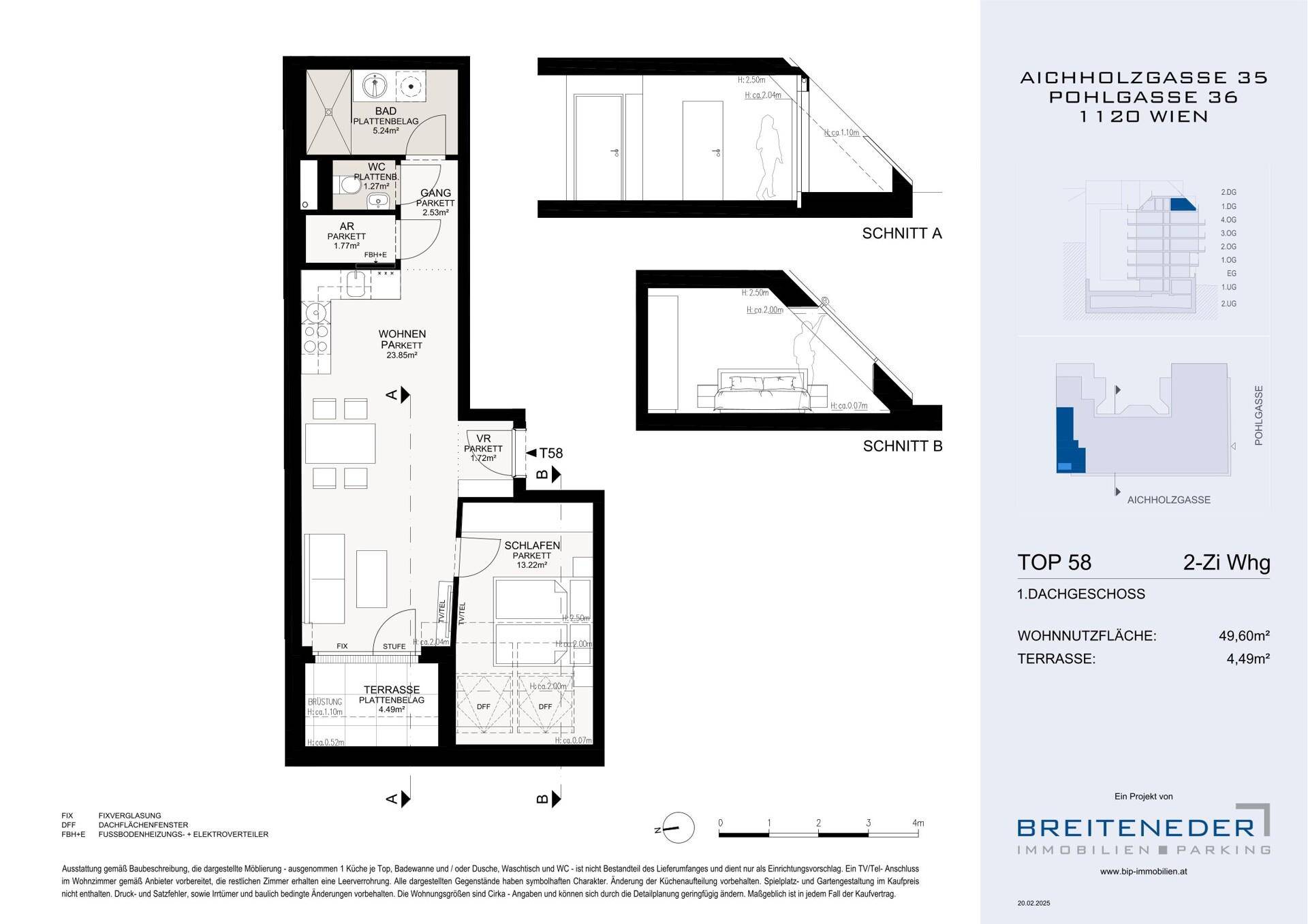 Aichholzgasse 35 - Neubau in Meidlinger Bestlage - Wohnungen zu kaufen in 1120 Wien - Ansicht 6