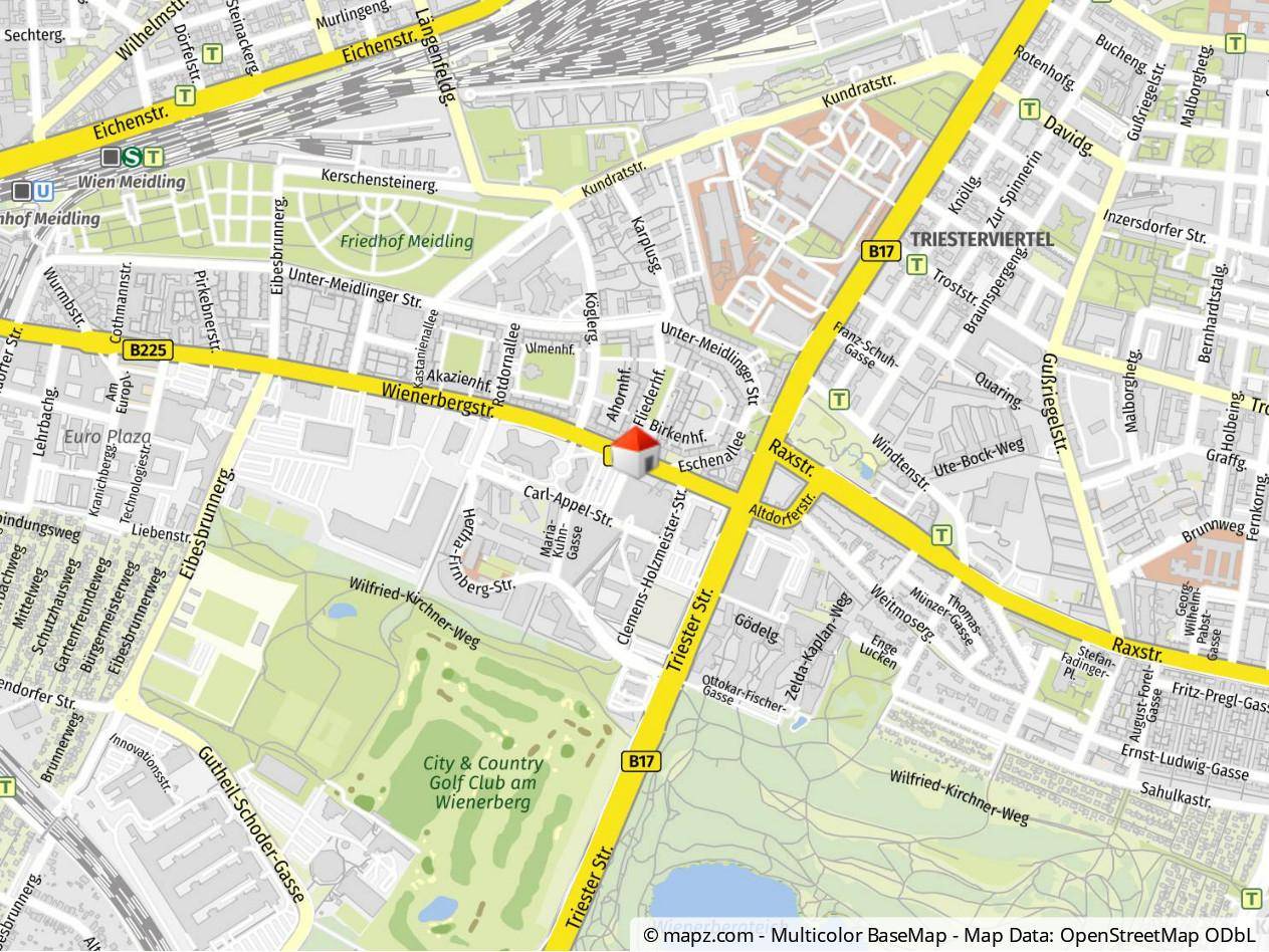 Geolyzer Kartenausschnitt