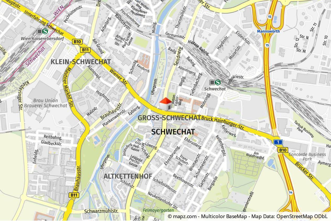 Geolyzer Kartenausschnitt