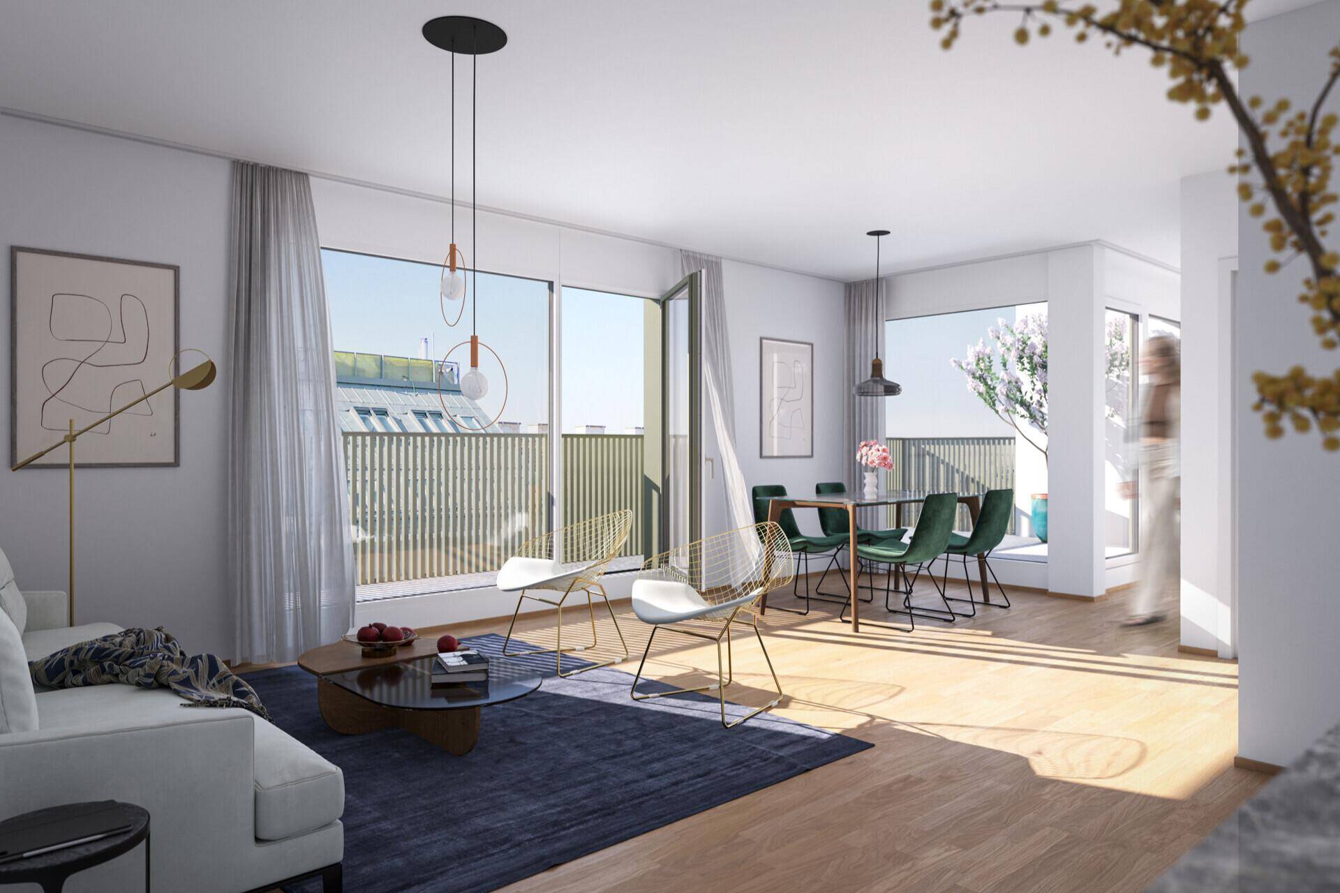 Neu (16.04.): Familien-Wohnung mit 4 Zimmern und 2 Balkone - Schönbrunn ...