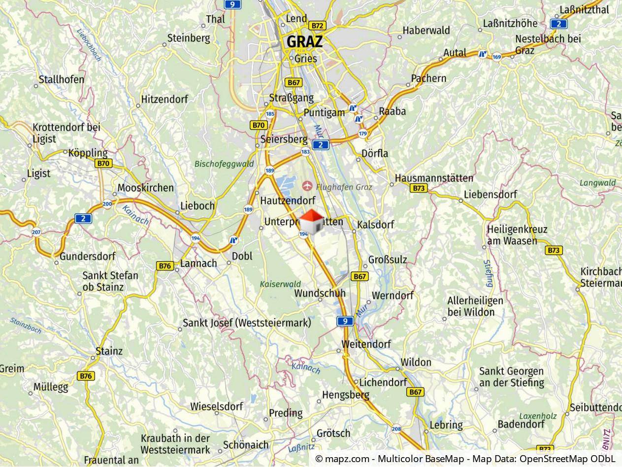 Büroflächen in Premstätten – von 60 m² bis 2.000 m² - zu mieten - Mehr