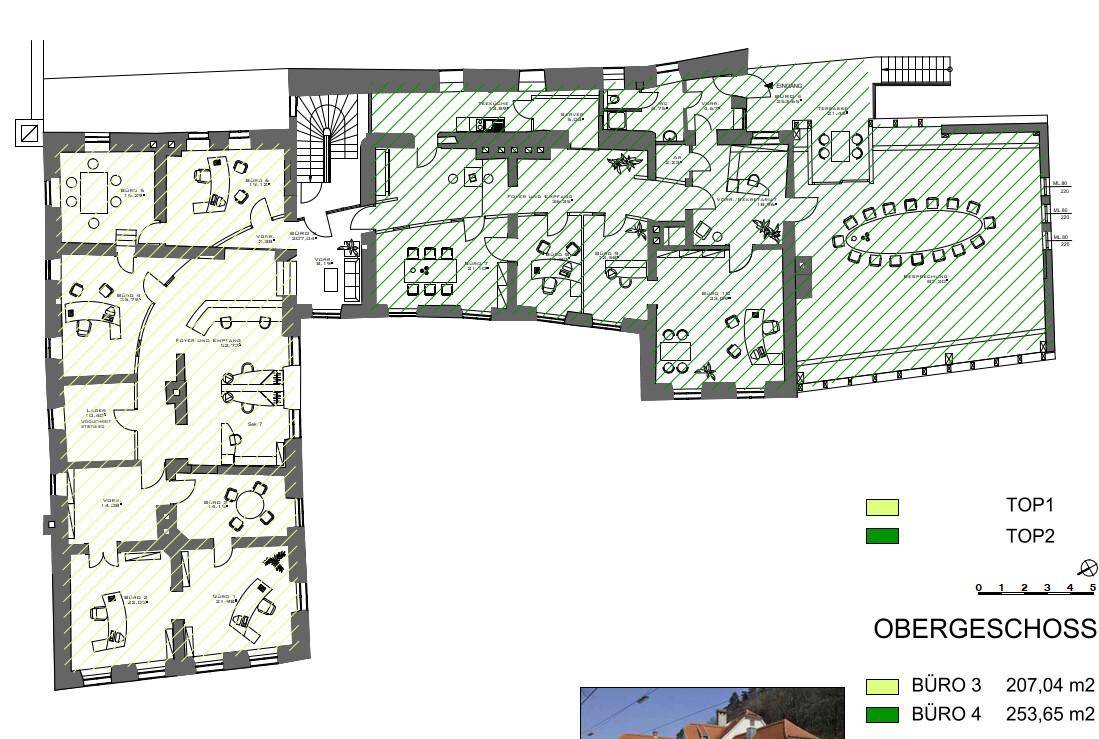 Großzügige Altbau-Bürofläche in Bestlage - zu mieten - Vista 6